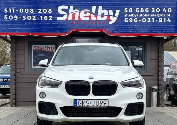 BMW X1 cena 89500 przebieg: 177000, rok produkcji 2016 z Połaniec małe 407